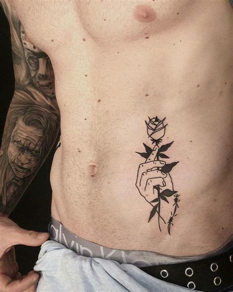 tatuajes para hombres en el abdomen|25 ideas de tatuajes en el estómago para hombre